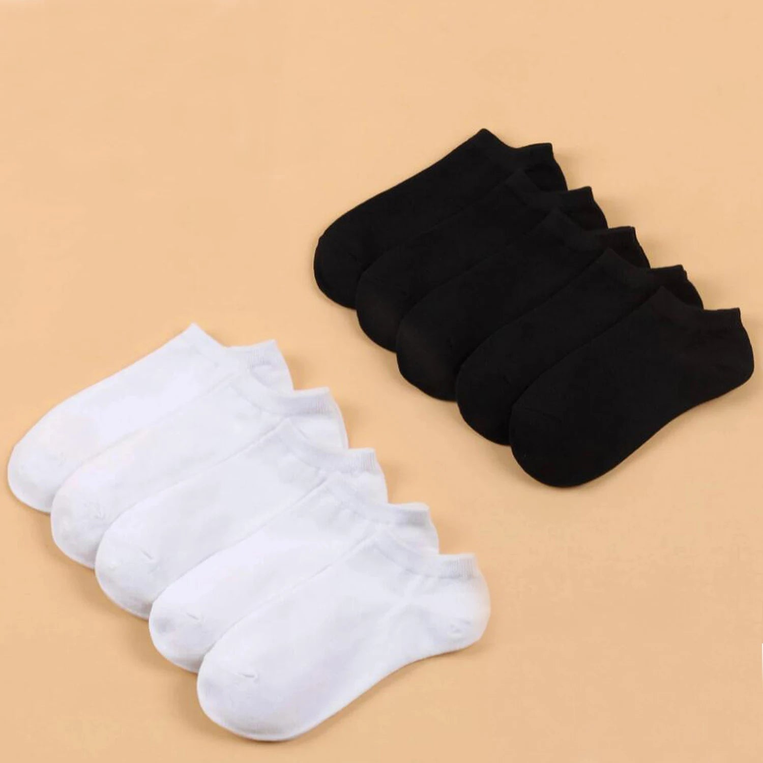 10/20/40 Pairs/Set Women's Candy Colors Cotton Women Short Socks Ankle Breathable Invisible Socks Casual Summer Thin Socks