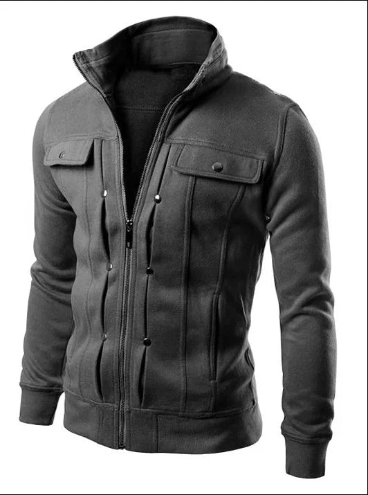 Hoodie Fleece Cardigan Hooded Coat Men's Hoodies Sweatshirts Pullover For Male Hoody Sweatshirt