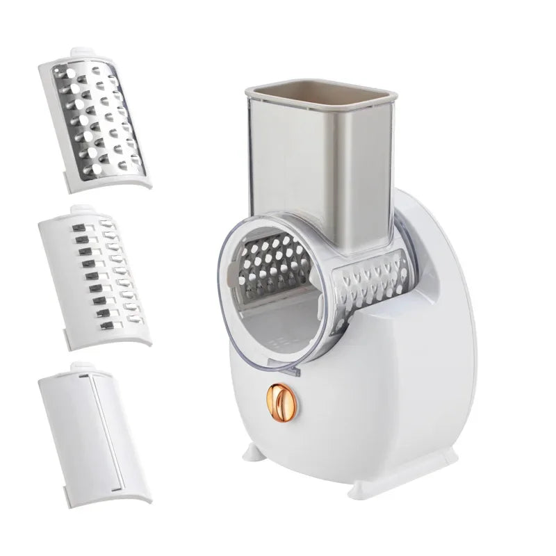 Vegetable Cutter 1PC Multifunctional Home Kitchen Electric Vegetable Cutter Vegetable Slicer Shredder Automatic