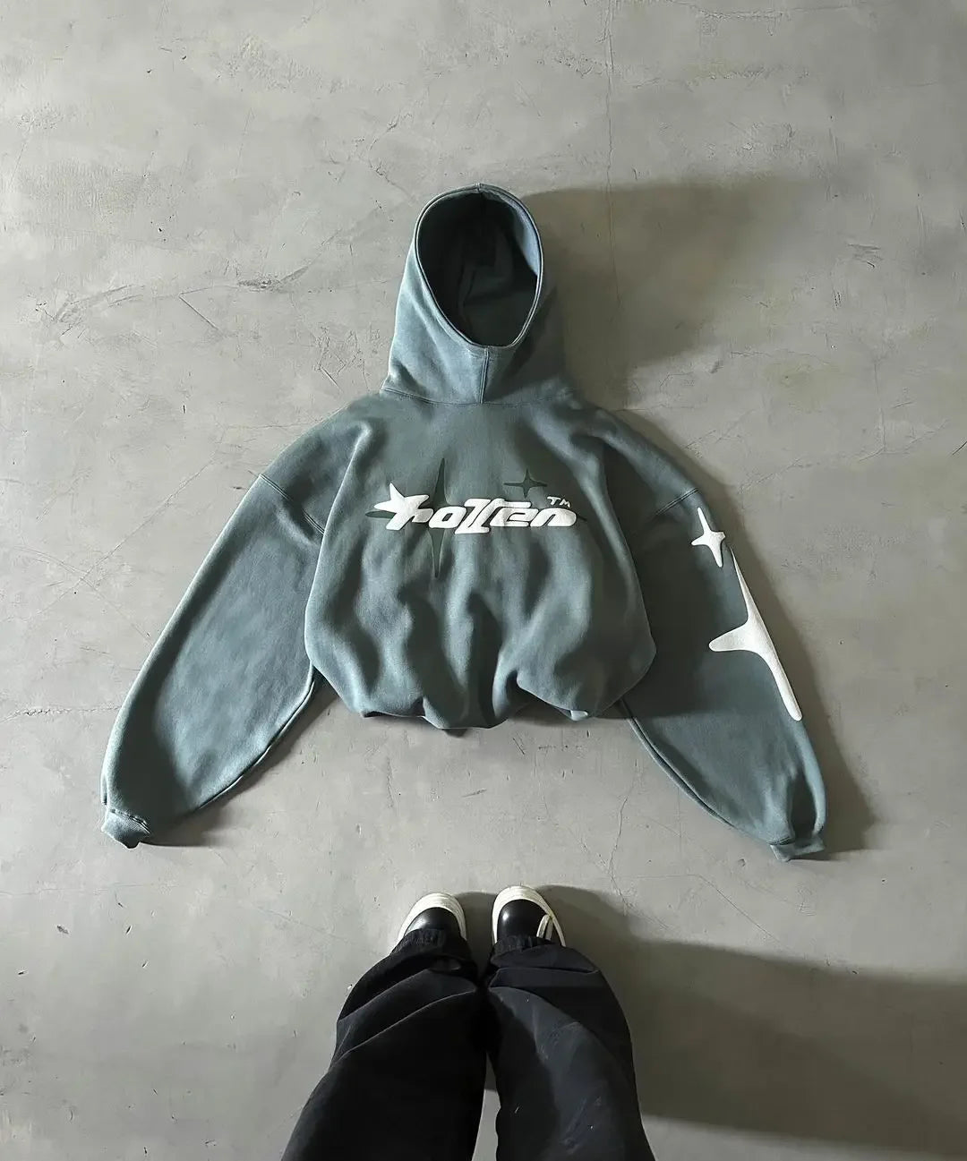 Streetwear Oversized Hoodie Mens Womens Clothing Harajuku Hip Hop Letter Goth Print Pullover Sweatshirt Casual Gothic Y2K Hoodie