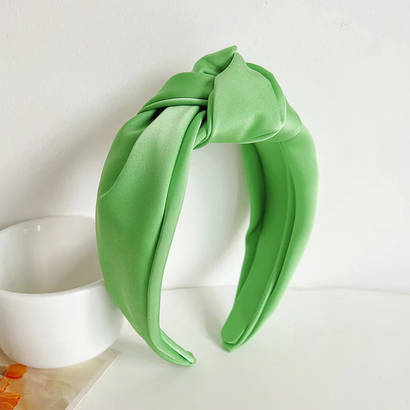 Knotted Velvet Bezel Women Headband Girls Fashion knit Hair Bands Soft Bath Hairband Headwear Hair Rubbers Elastic Hair Bands
