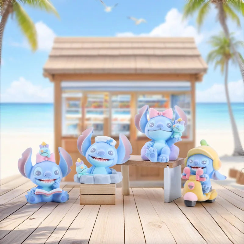 Bizarre And Quirky Little Stitch Blind Box Cute Surprise Toys Gifts For Friends Decompression Tools Desktop Ornament Mystery Box