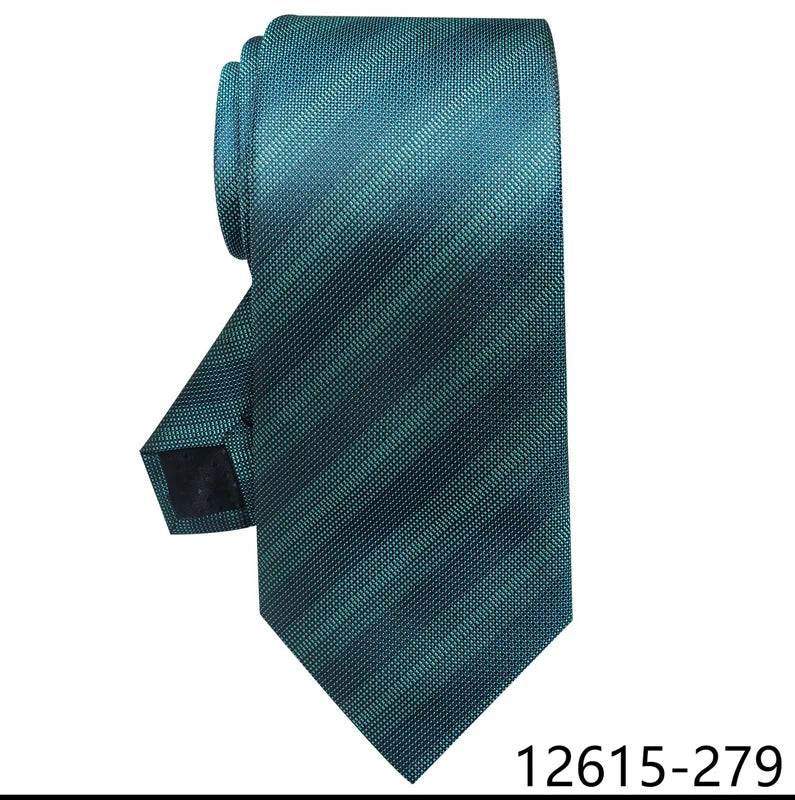 Top Grade Classic 8 cm Silk Tie Black Solid Gravatas For Men Suit Accessories Fit Wedding Workplace Birthday Gift