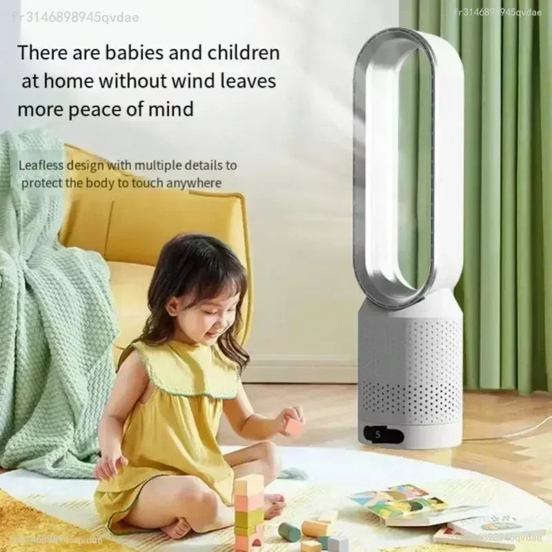 Bladeless Fan: More Freshness, Less Noise, 100% Safety