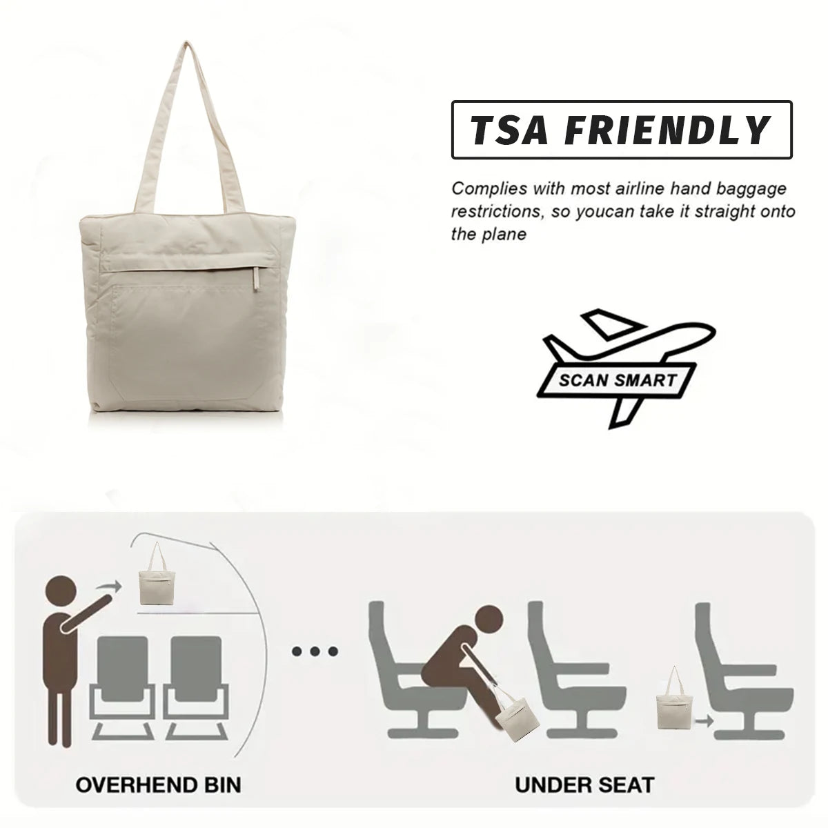 Large-Capacity Tote Canvas Bag for Work and Outings, Good-Looking Work Clothing, Versatile Student Bag, Shoulder Bag, Satchel Tote Bag, Shopping, Playing and Class