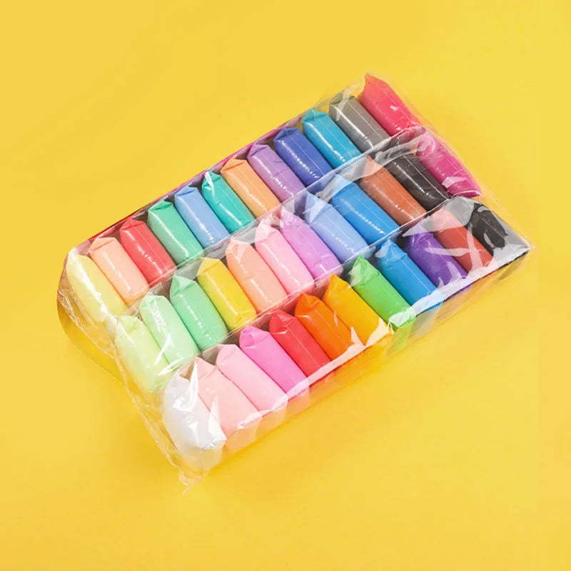 36-Color Children's Ultra-Light Clay Set, Suitable ForChildren'S Handicrafts, DiyHandmade Gifts AndChildren's Art Diy.