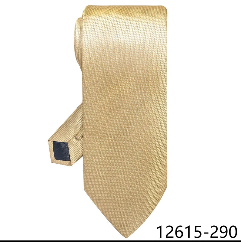 Top Grade Classic 8 cm Silk Tie Black Solid Gravatas For Men Suit Accessories Fit Wedding Workplace Birthday Gift