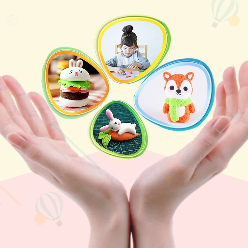 36-Color Children's Ultra-Light Clay Set, Suitable ForChildren'S Handicrafts, DiyHandmade Gifts AndChildren's Art Diy.