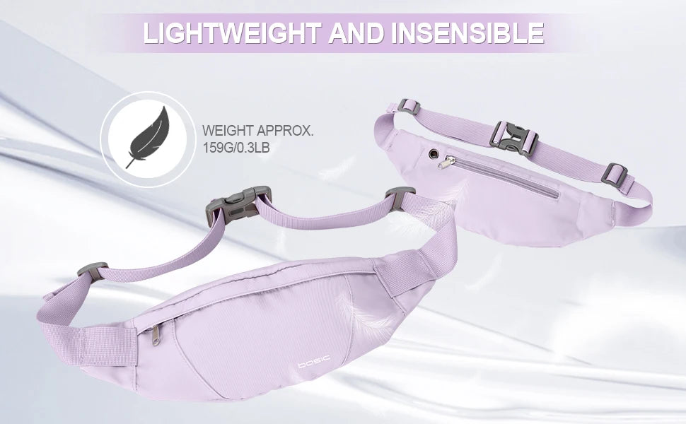 Fashion Running Waist Bag Waterproof Sports Belt Pouch Mobile Phone Case Cycling Bag Men Women Fanny Pack Gym Running Jogging Ba