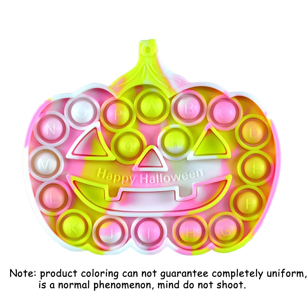 Push Pop Bubble Fidget Sensory Toy Stress Relief Toys Pack for Kids Adults Rainbow Anti-Anxiety Tools Office Stress Relief Toys