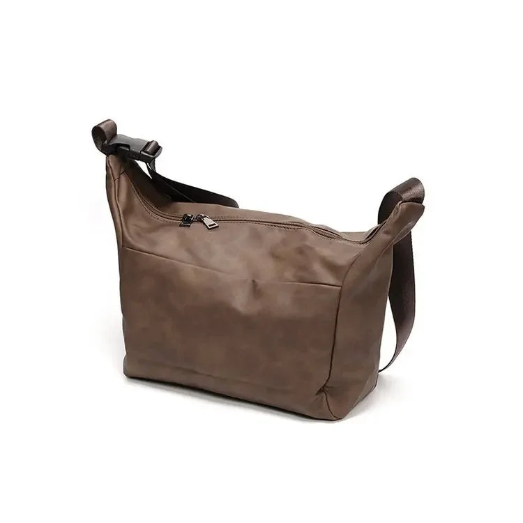 Top Layer Cowhide Men's Business Bag Large Capacity Briefcase Shoulder Bag Other Main Material Handbags And Luggage