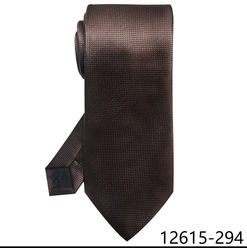 Top Grade Classic 8 cm Silk Tie Black Solid Gravatas For Men Suit Accessories Fit Wedding Workplace Birthday Gift