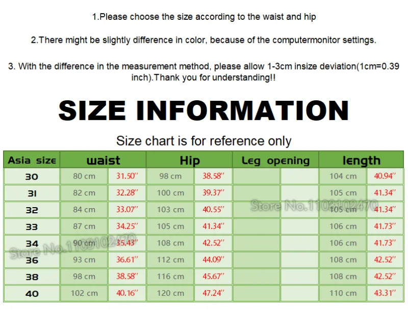 2024 Spring Autumn Men's Casual Pants Man Slim Fit Chinos Fashion Trousers Male Formal Trousers Brand Clothing Plus Size 30-40