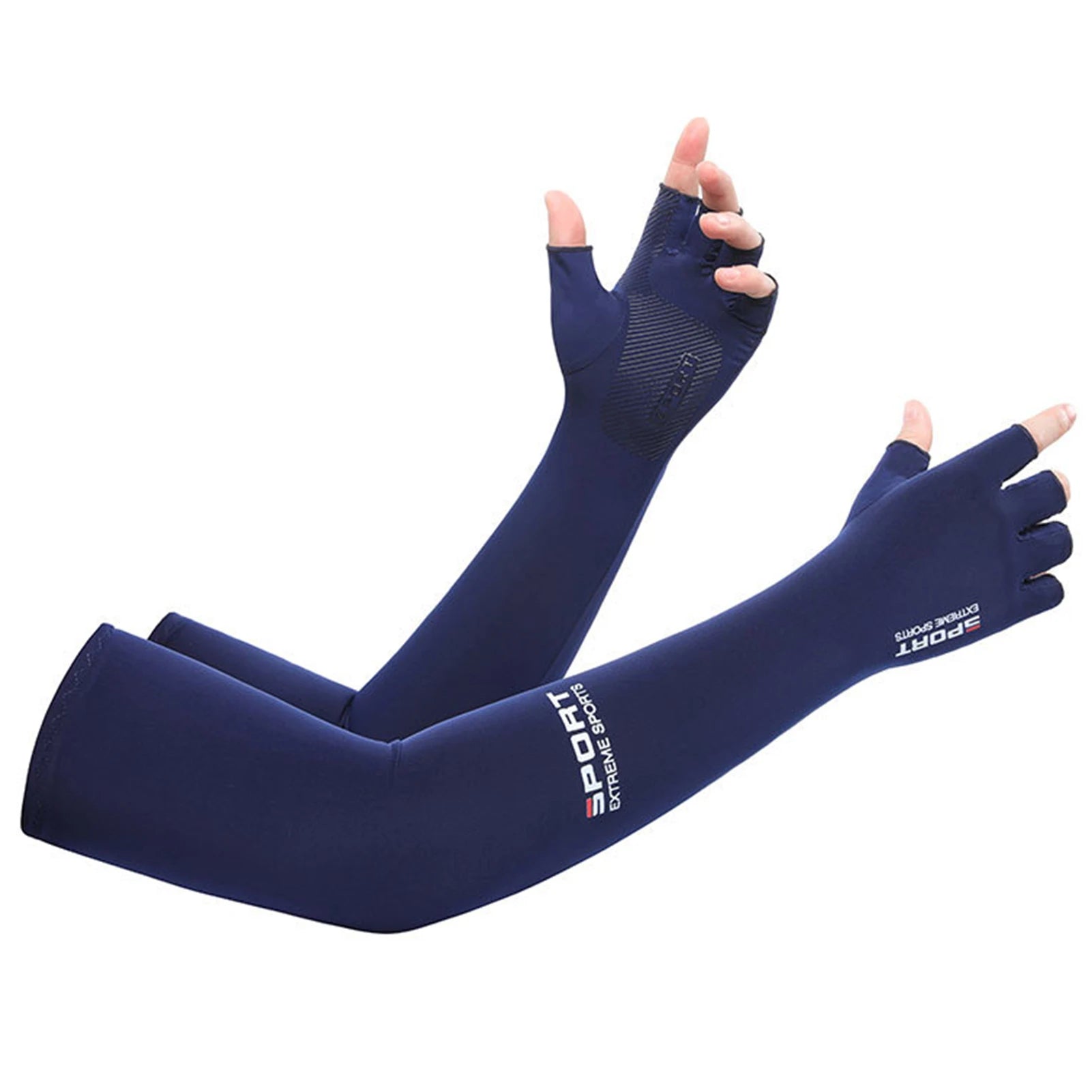 UV Sun Protections Arm Sleeves Summer Cooling Arm Sleeves Cover Ice Silk Breathable Moisture-Wicking Sleeves Great for Running