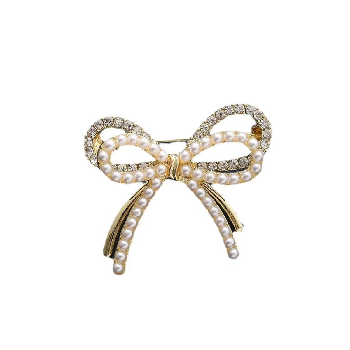 1Pc Fashion Exquisite Bow Brooch Romantic Elegant Pin Charm Trendy Jewelry Accessories Party Birthday Festival Gift Decoration